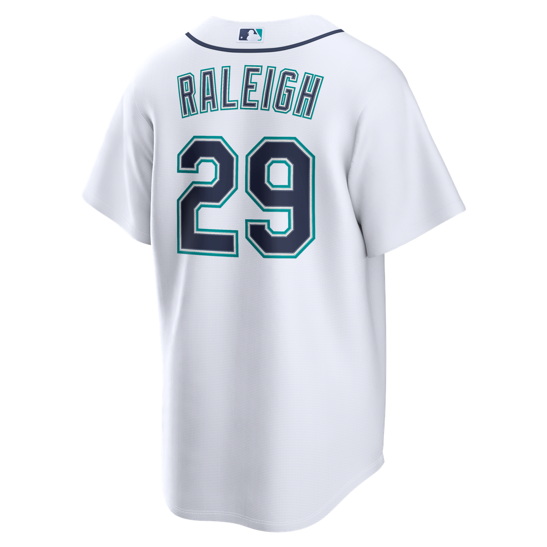 Seattle Mariners Cal Raleigh Nike Road Replica Jersey - Navy