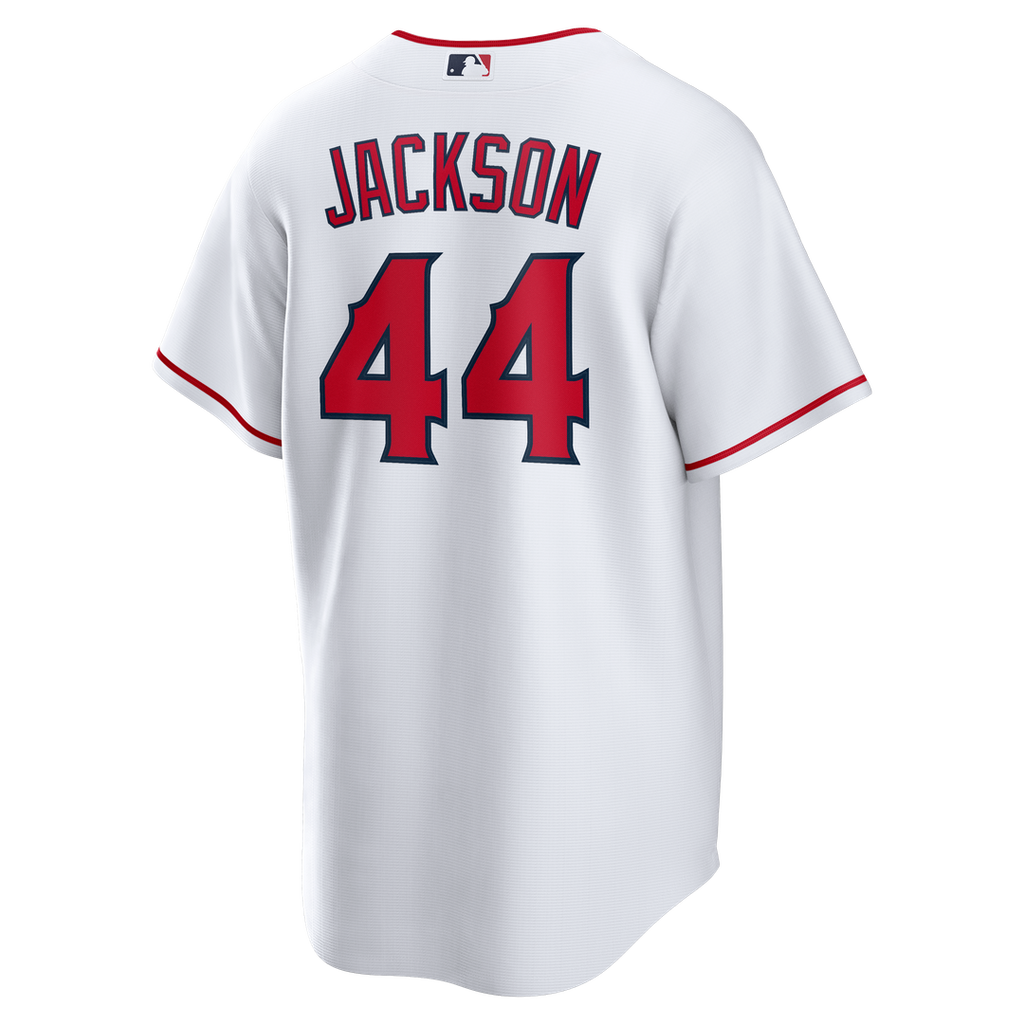 Los Angeles Angels Reggie Jackson Nike Home Retired Replica Jersey - White