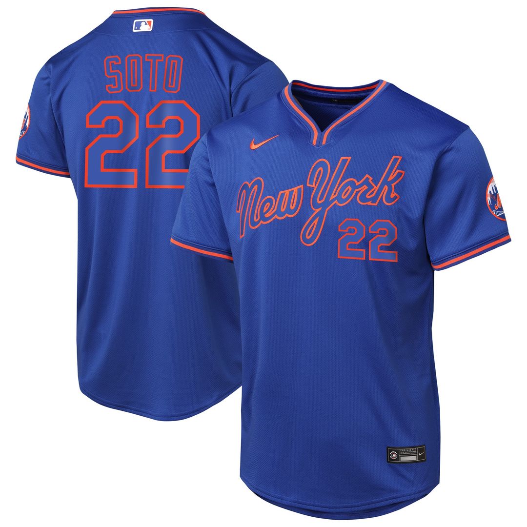 New York Mets Juan Soto Nike Youth Home Limited Jersey - White
