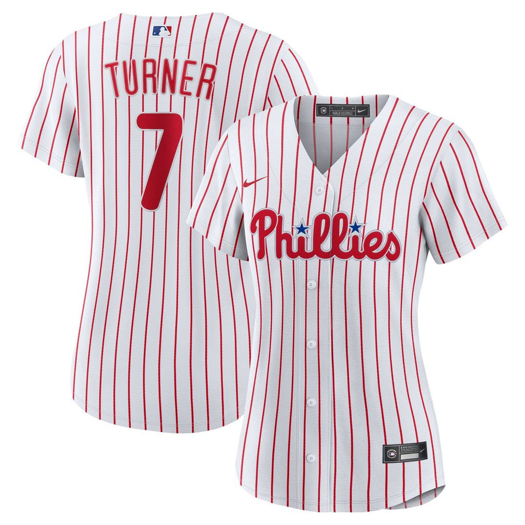 Philadelphia Phillies Trea Turner Nike Women's Home Replica Jersey - White