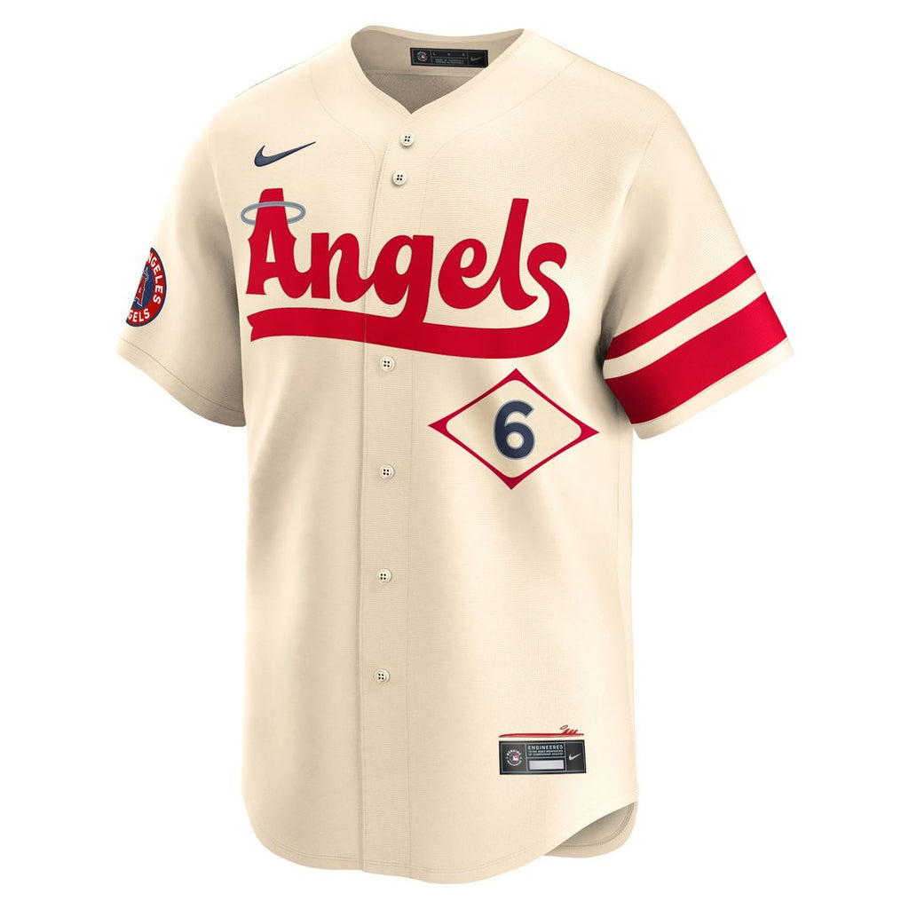 Los Angeles Angels Anthony Rendon Nike City Connect Limited Jersey - Cream