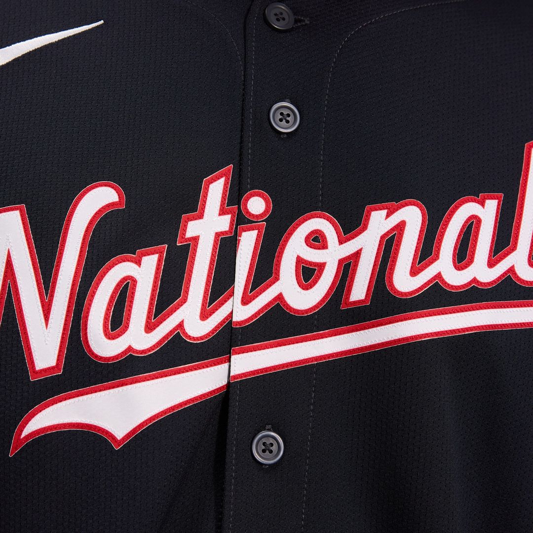 Washington Nationals James Wood Nike Alternate Limited Jersey - Navy
