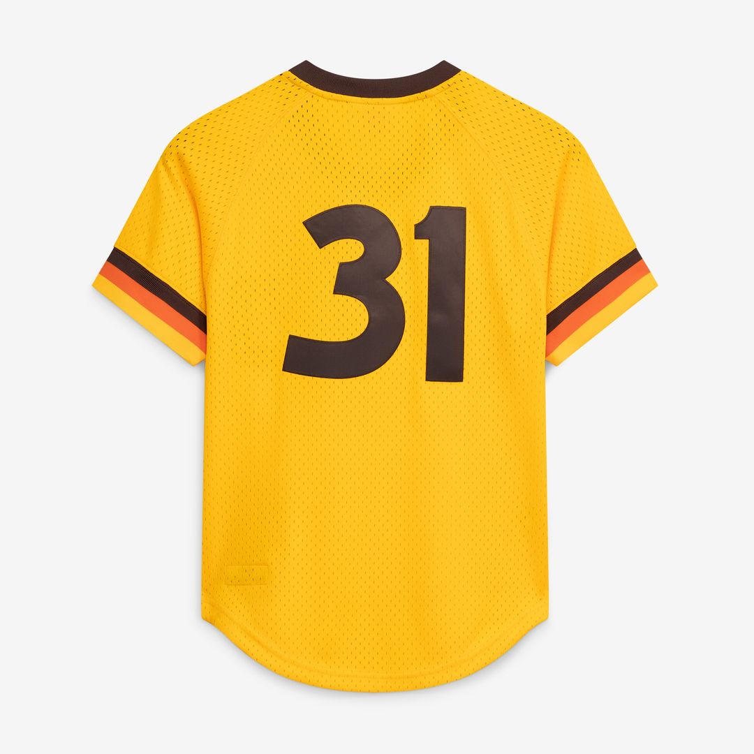 San Diego Padres Dave Winfield Mitchell & Ness Authentic Batting Practice Jersey - Gold