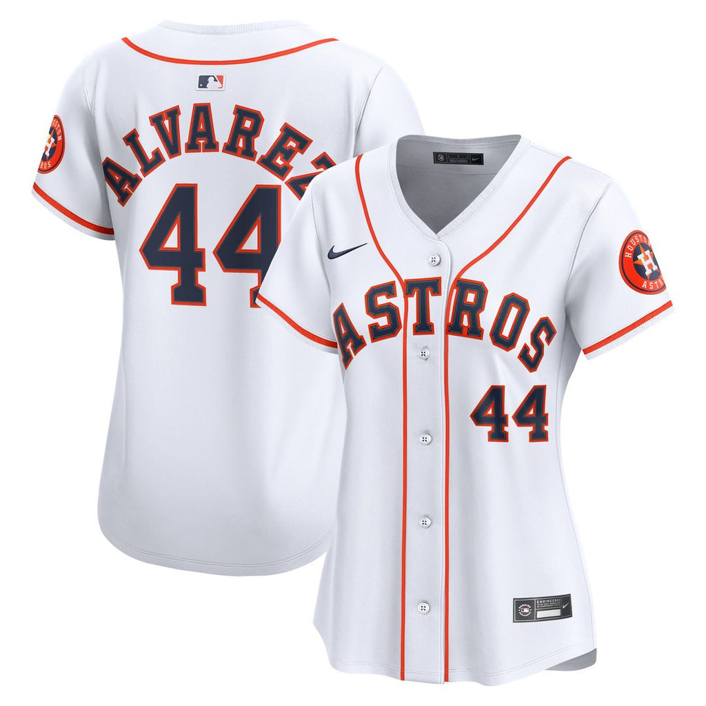 Houston Astros Yordan Alvarez Nike Women's Home Limited Jersey - White