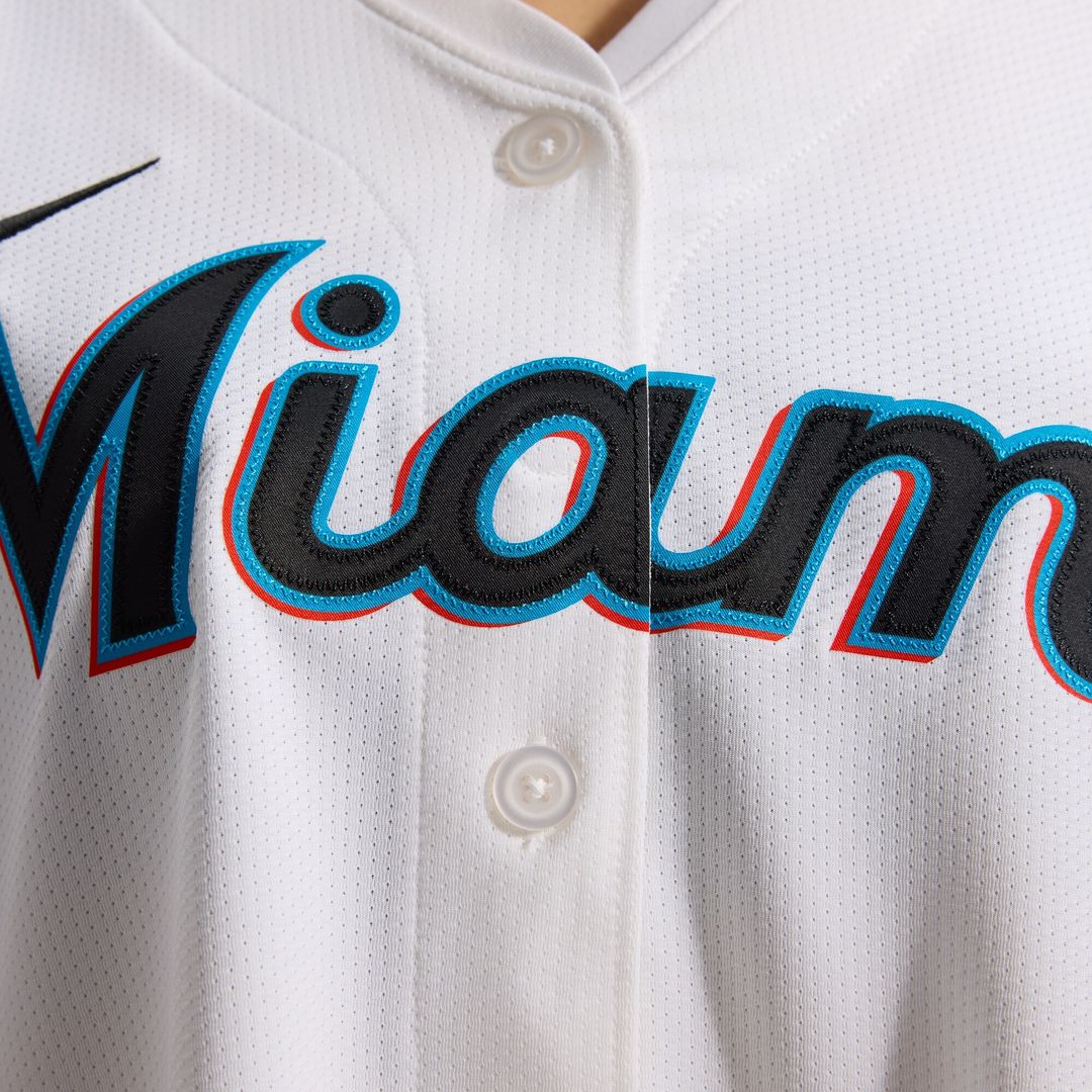 Miami Marlins Sandy Alcantara Nike Women's Home Limited Jersey - White