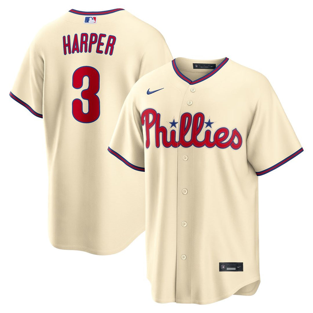 Philadelphia Phillies Bryce Harper Nike Home Replica Jersey - White