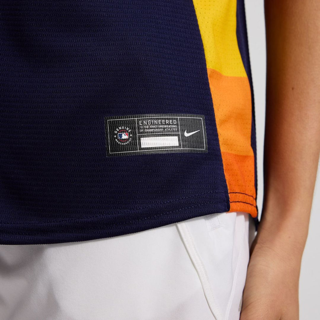 Houston Astros Jose Altuve Nike Women's Alternate Replica Jersey - Navy