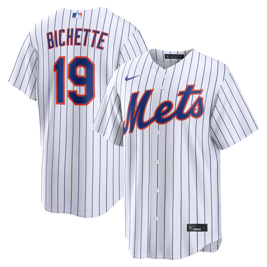 New York Mets Bo Bichette Nike Home Replica Jersey - White