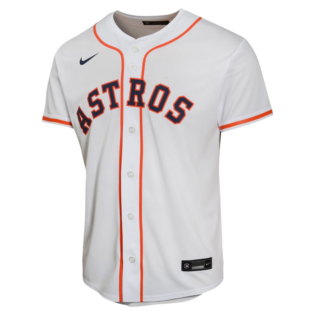 Houston Astros Jose Altuve Nike Youth Home Game Jersey - White