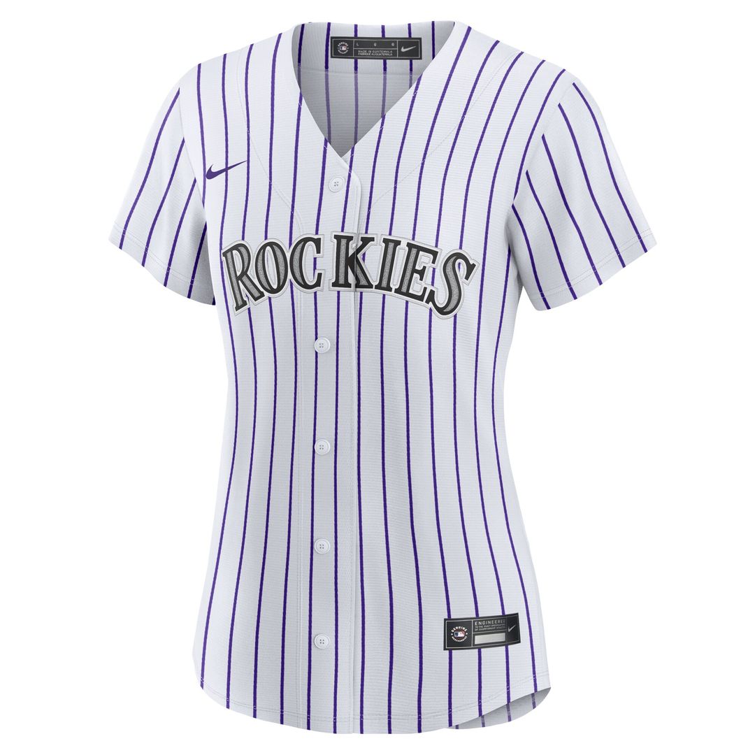 Colorado Rockies Mickey Moniak Nike Women's Home Replica Jersey - White