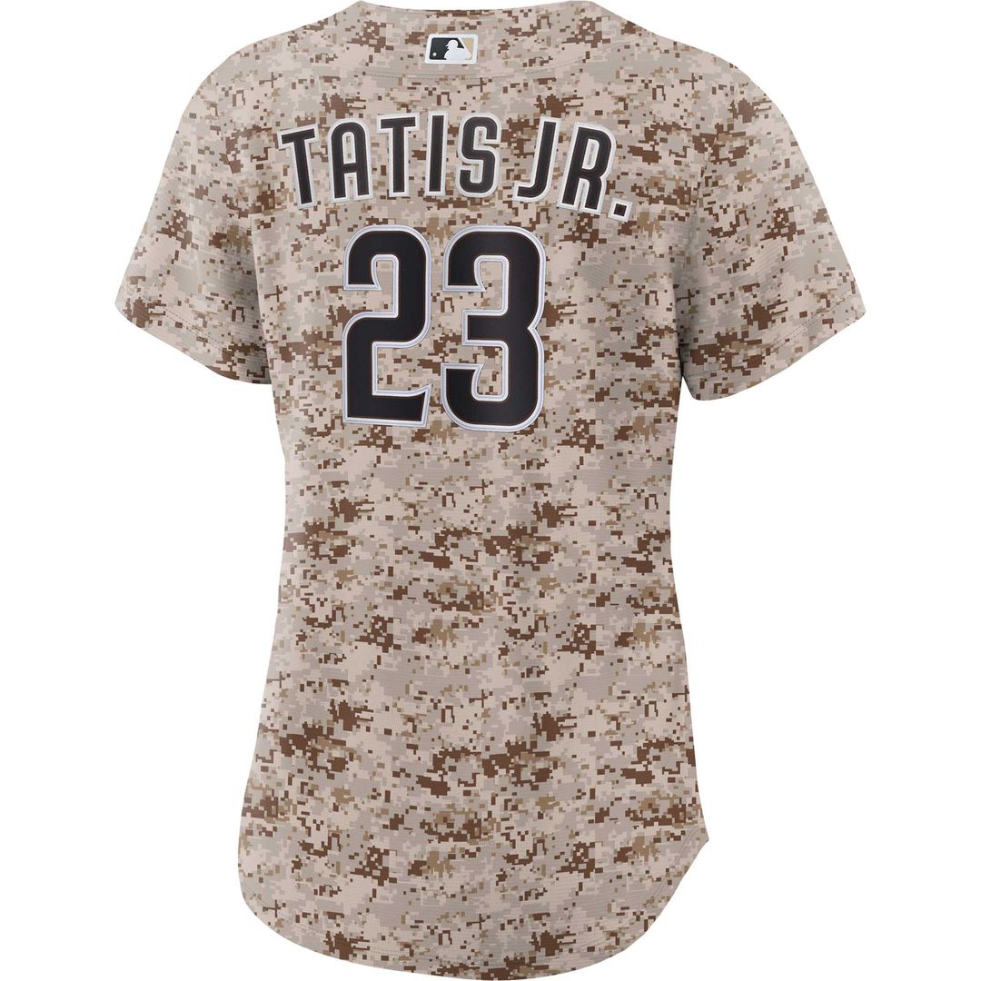 San Diego Padres Fernando Tatis Jr. Nike Women's USMC Alternate Replica Jersey - Camo