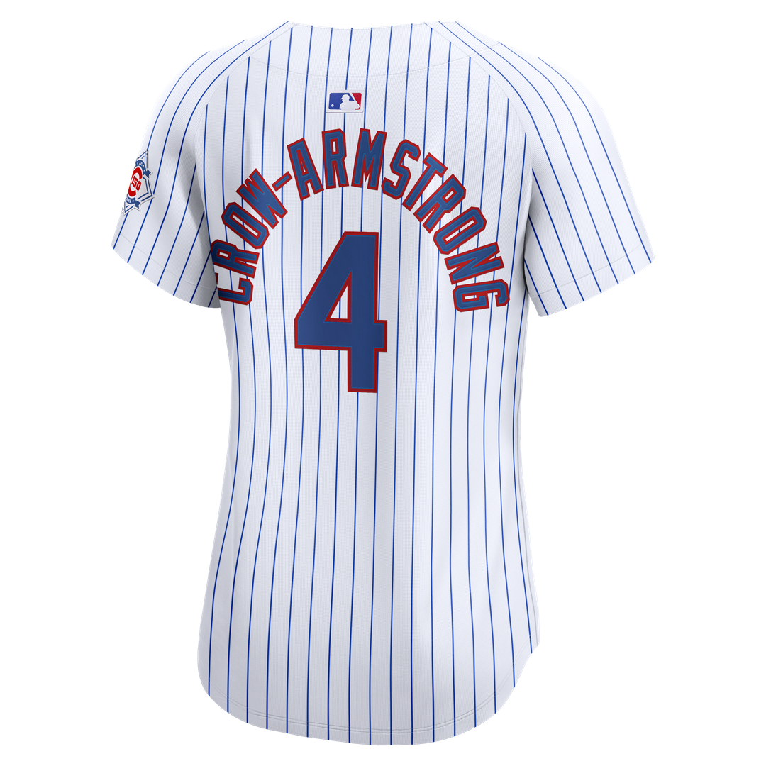 Chicago Cubs Pete Crow - Armstrong Nike Women's 150th Anniversary Limited Jersey - White