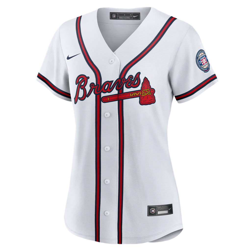 Atlanta Braves Andruw Jones Nike Women's 2026 Baseball Hall of Fame Retired Replica Jersey - White
