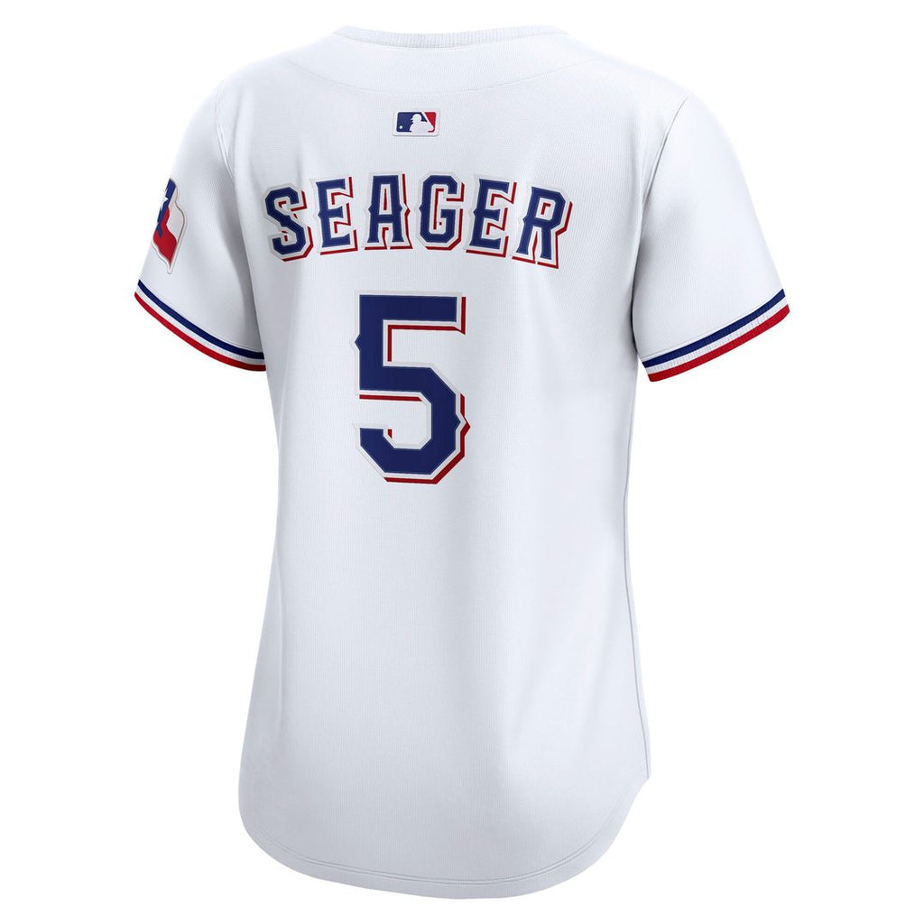 Texas Rangers Corey Seager Nike Women's Home Limited Jersey - White