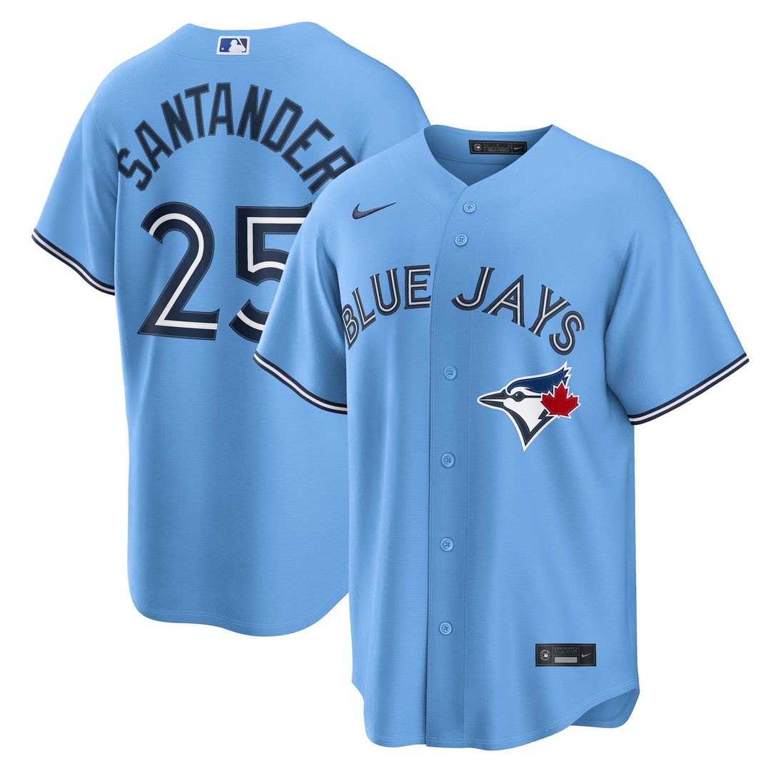 Toronto Blue Jays Anthony Santander Nike Canada Day Replica Jersey - Red