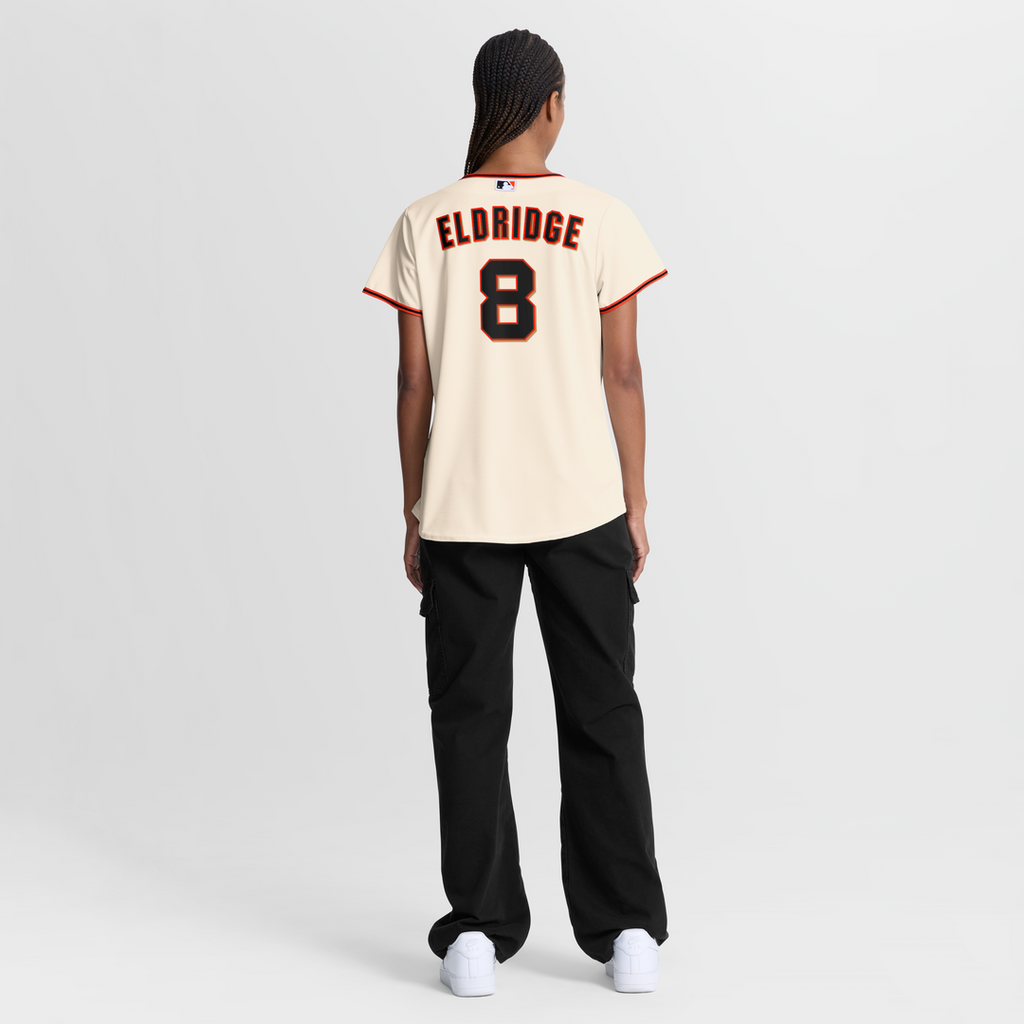 San Francisco Giants Bryce Eldridge Nike Women's Home Replica Jersey - Cream