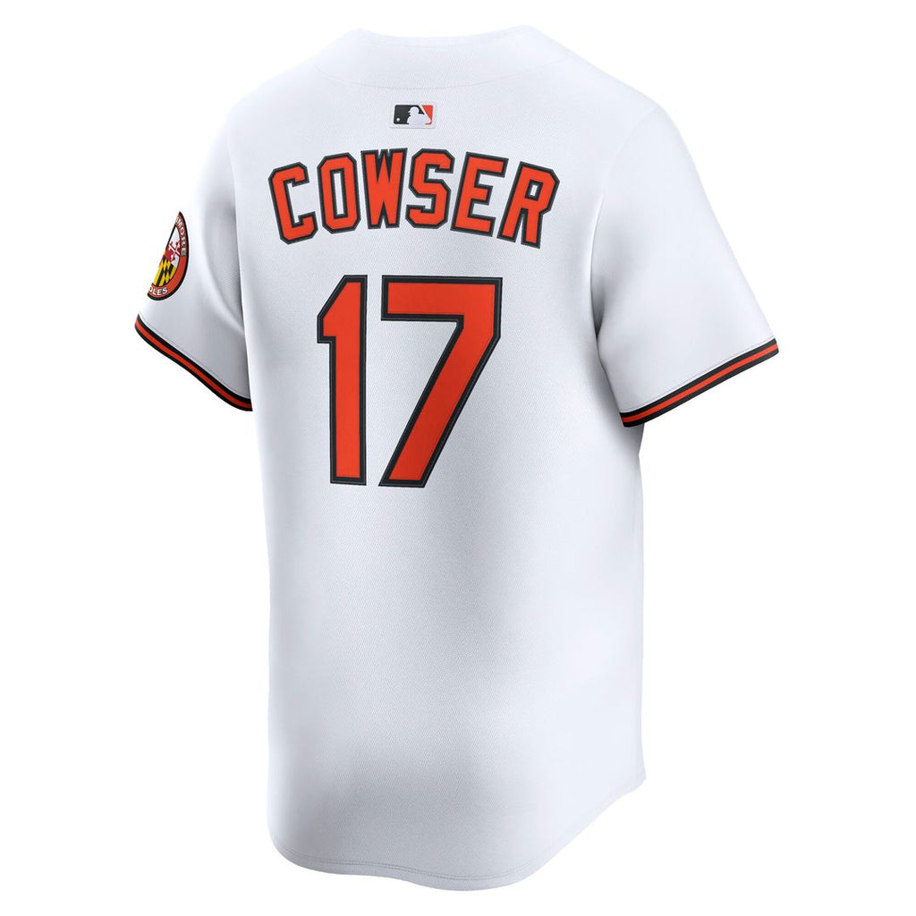 Baltimore Orioles Colton Cowser Nike Home Limited Jersey - White