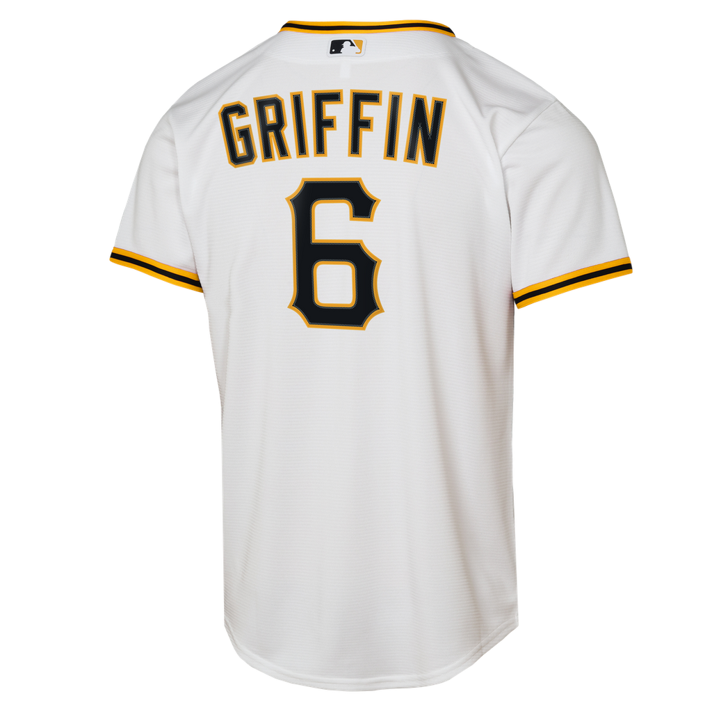 Pittsburgh Pirates Konnor Griffin Nike Youth Home Replica Jersey - White