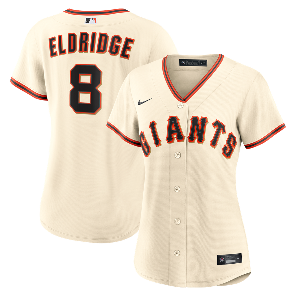 San Francisco Giants Bryce Eldridge Nike Women's Home Replica Jersey - Cream