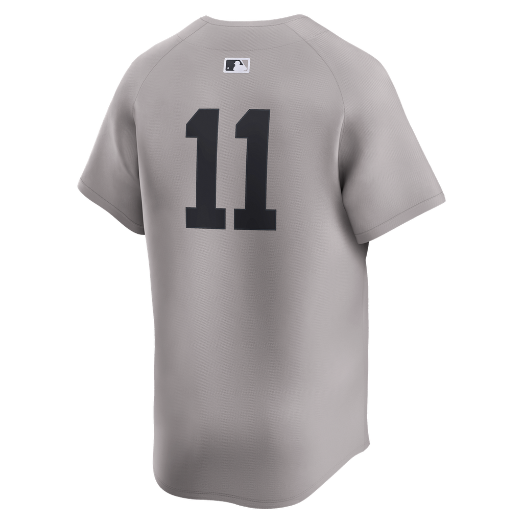 New York Yankees Anthony Volpe Nike Road Limited Jersey - Gray