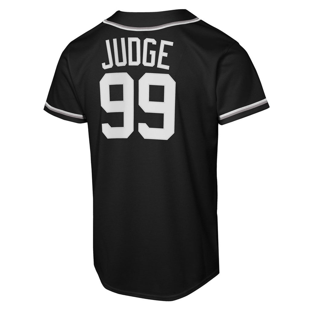 New York Yankees Aaron Judge Nike Youth Fashion Replica Jersey - Black