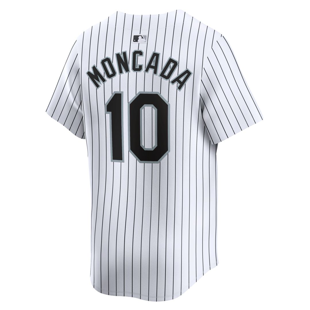 Chicago White Sox Yoan Moncada Nike Home Limited Jersey - White