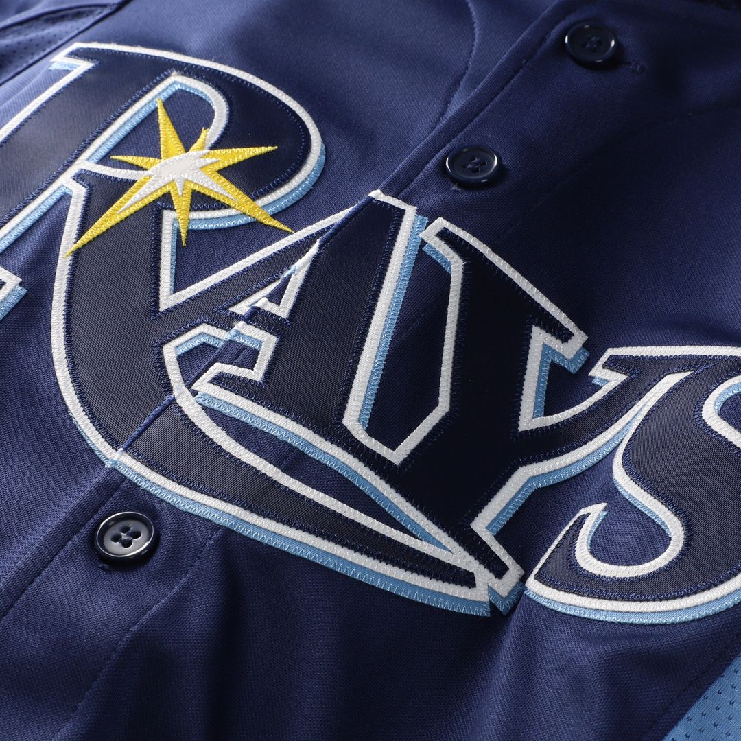 Tampa Bay Rays David Price Mitchell & Ness Authentic Batting Practice Jersey - Blue