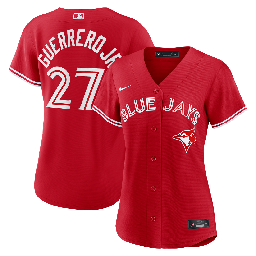 Toronto Blue Jays Vladimir Guerrero Jr. Nike Women's Canada Day Replica Jersey - Red