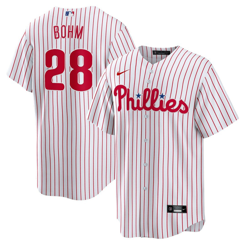Philadelphia Phillies Alec Bohm Nike Home Replica Jersey - White