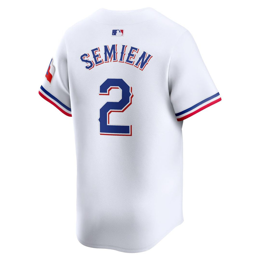 Texas Rangers Marcus Semien Nike Home Limited Jersey - White
