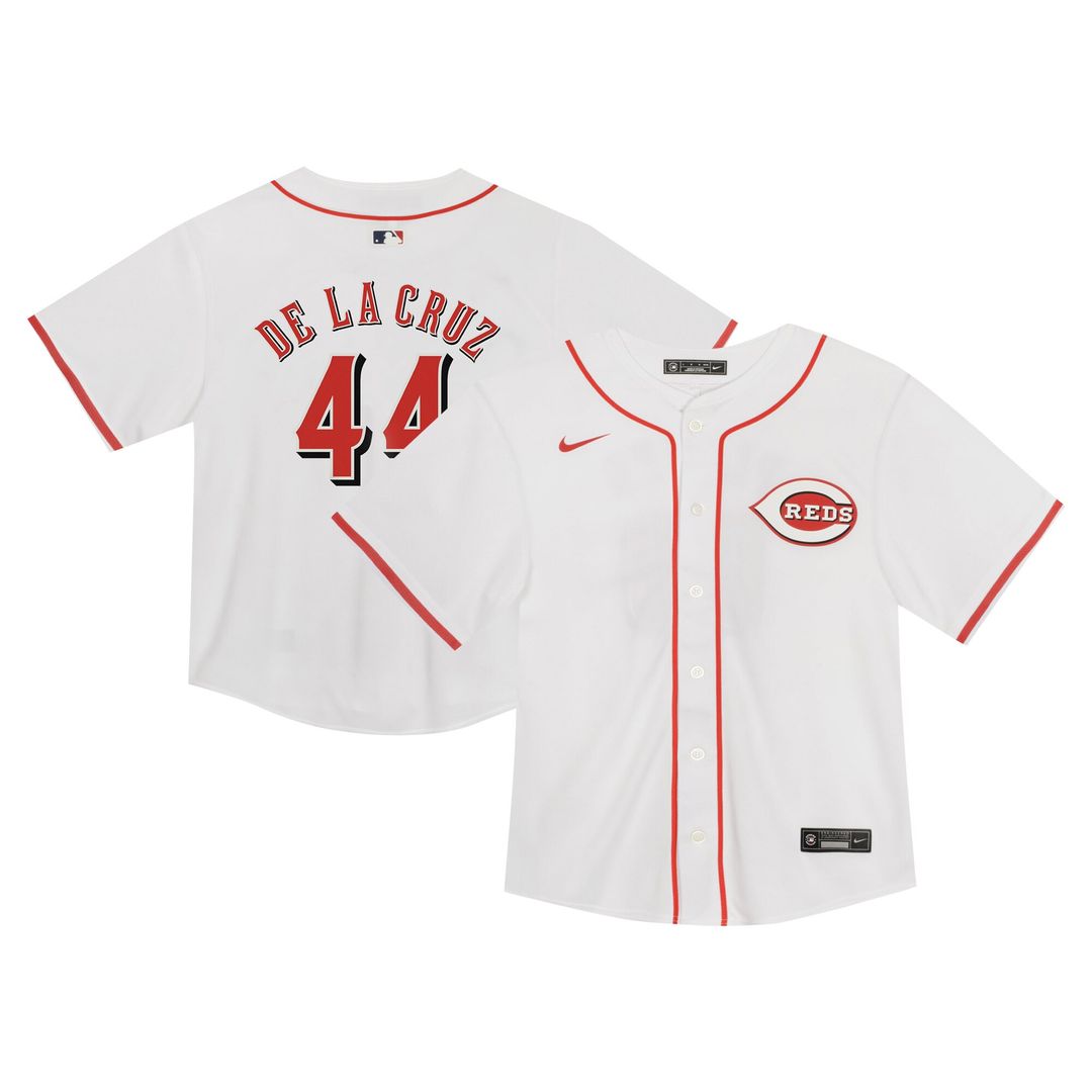 Cincinnati Reds Elly De La Cruz Nike Toddler Game Jersey - White