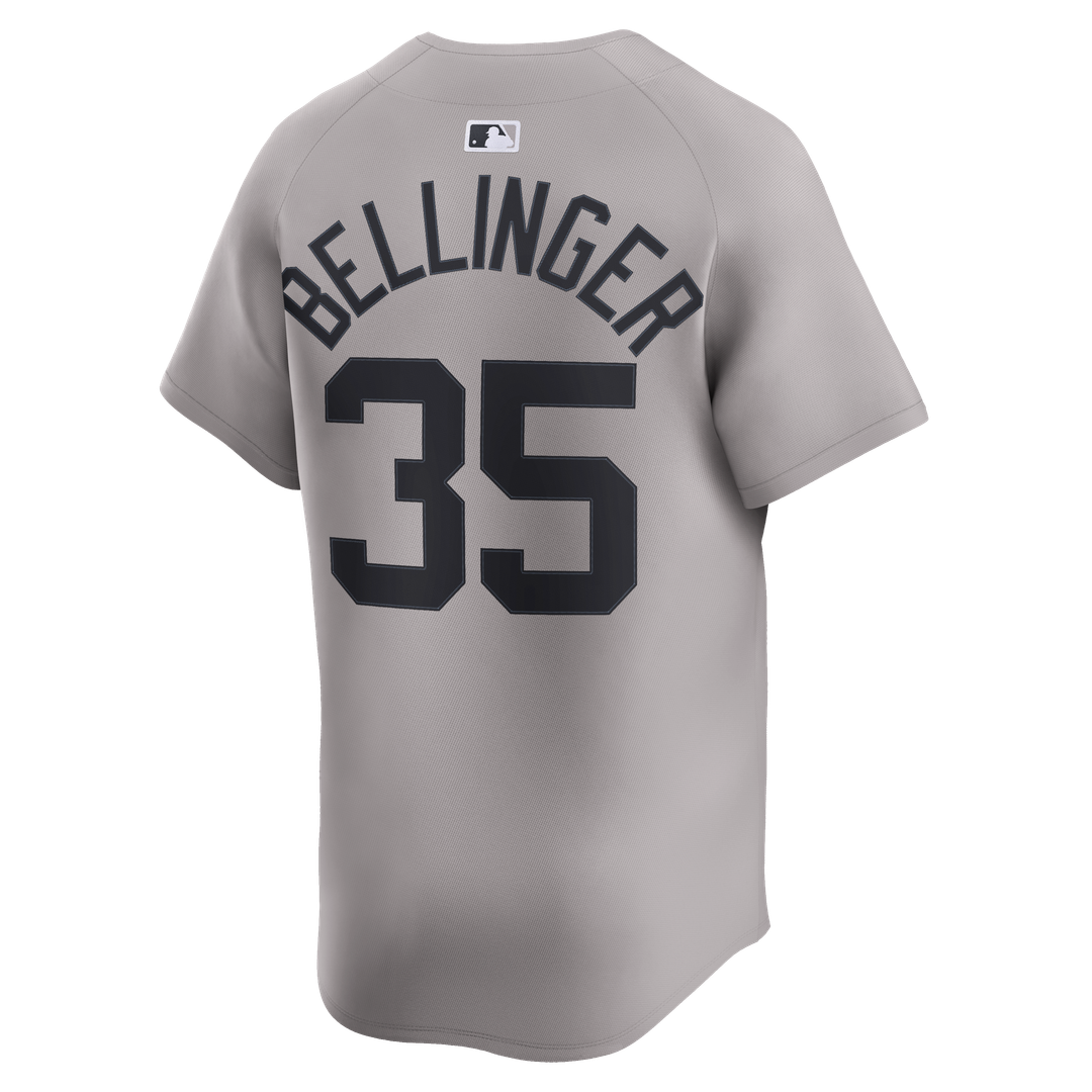 New York Yankees Cody Bellinger Nike Road Limited Jersey - Gray