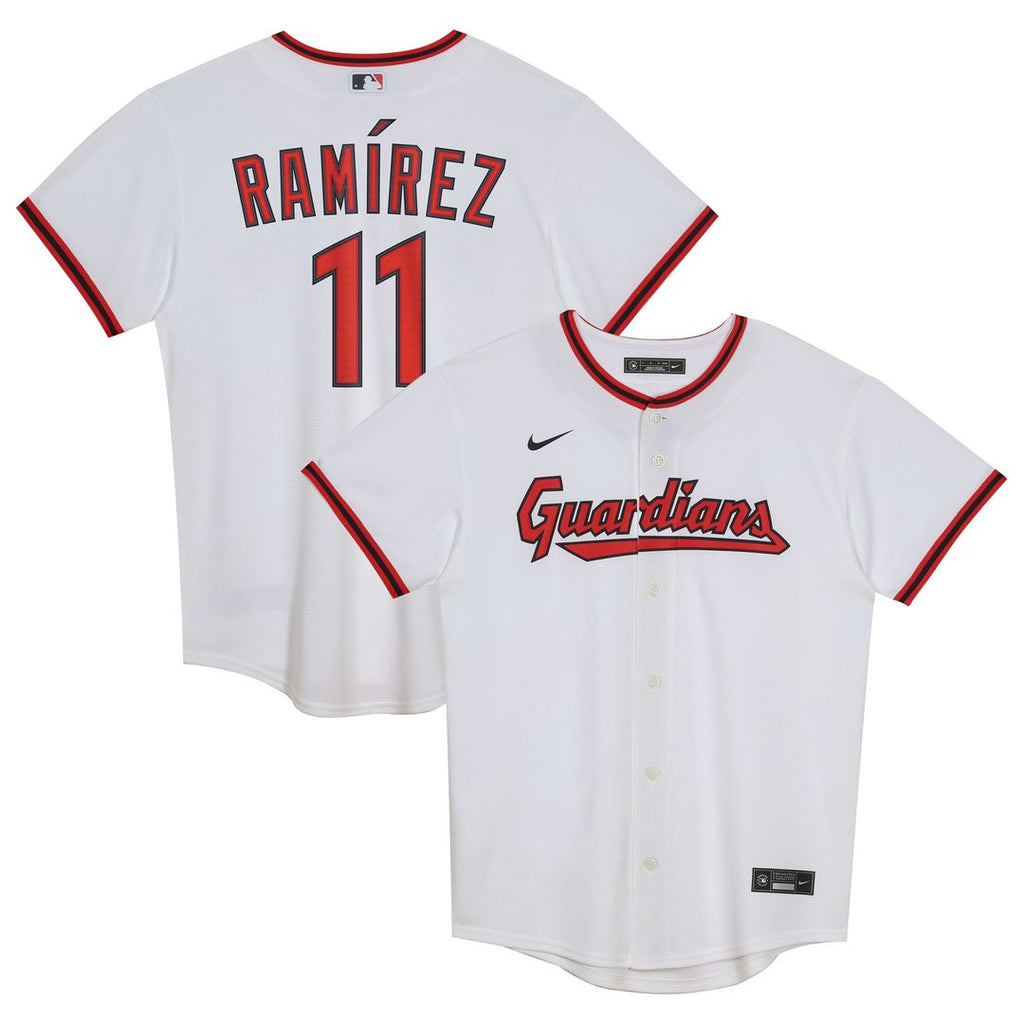 Cleveland Guardians José Ramírez Nike Preschool Home Player Jersey - White