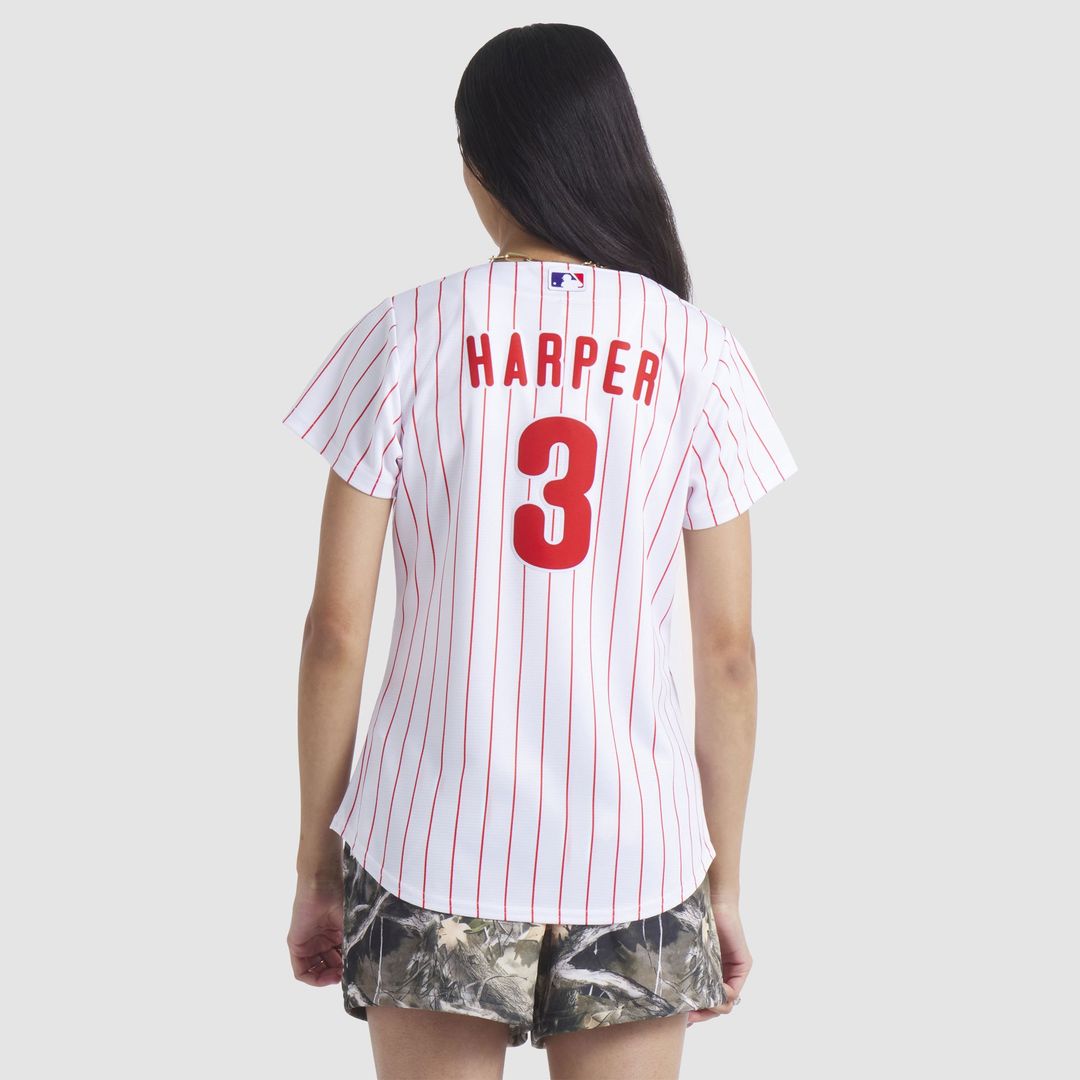 Philadelphia Phillies Bryce Harper Nike Women's Home Replica Jersey - White