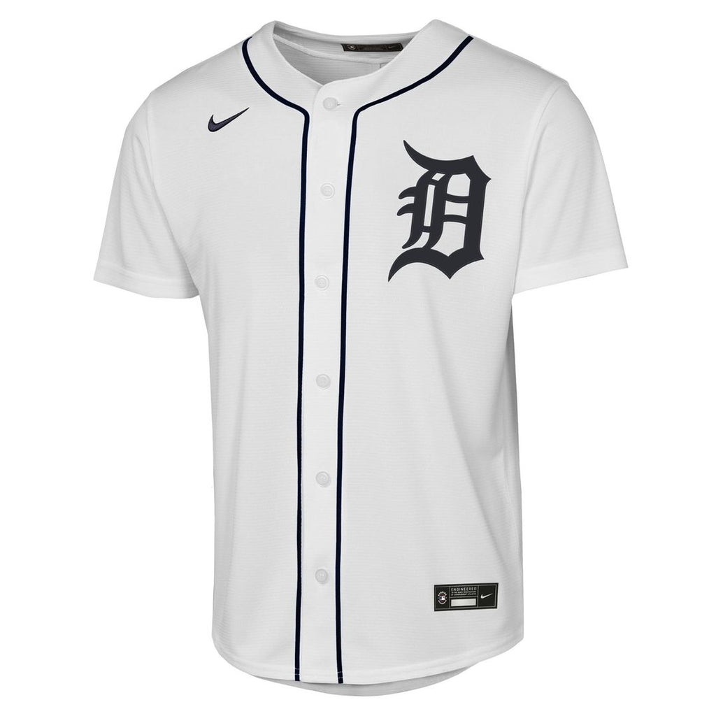 Detroit Tigers Tarik Skubal Nike Youth Home Replica Jersey - White