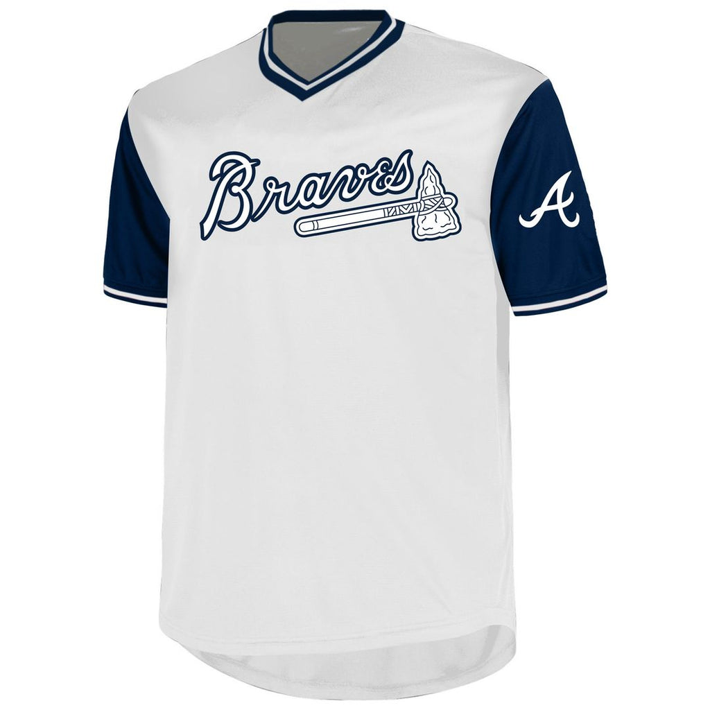 Atlanta Braves Ronald Acuña Jr. Profile Big & Tall Name & Number Jersey - White