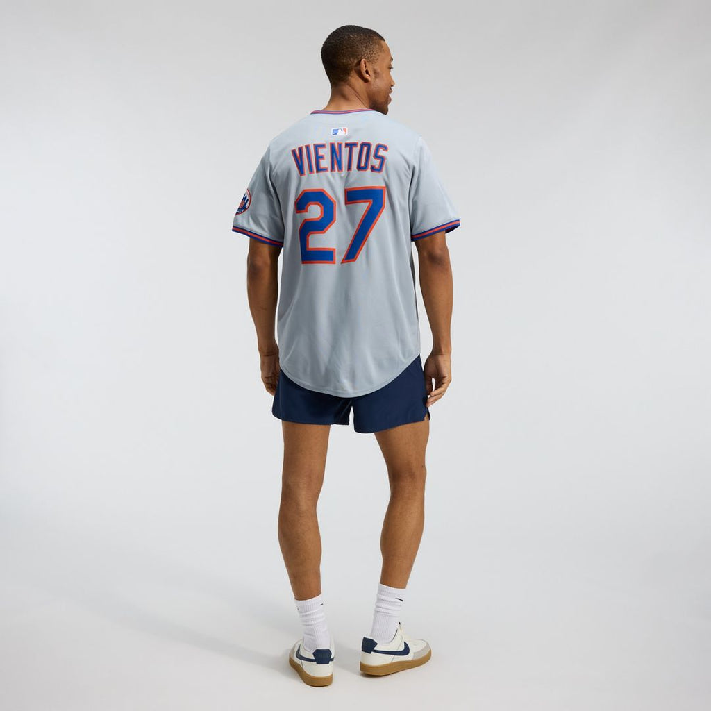 New York Mets Mark Vientos Nike All - Star Limited Jersey - Gray