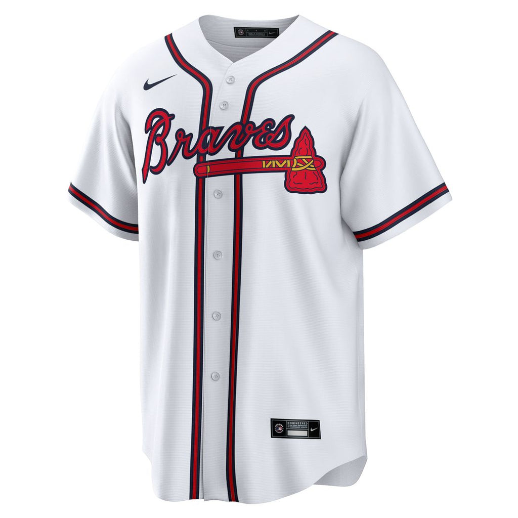 Atlanta Braves Spencer Strider Nike Replica Jersey - White