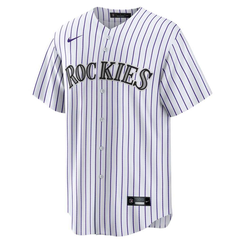 Colorado Rockies Matt Holliday Nike Home Retired Replica Jersey - White
