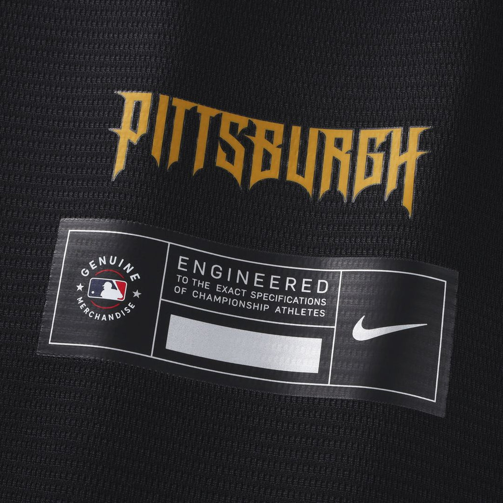 Pittsburgh Pirates Paul Skenes Nike 2026 City Connect Stadium Jersey - Black