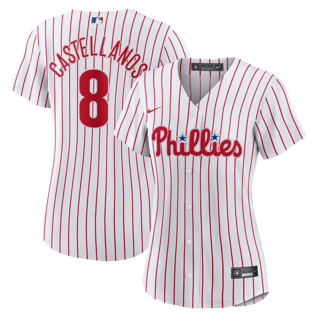 Philadelphia Phillies Nick Castellanos Nike Women's Home Replica Jersey - White