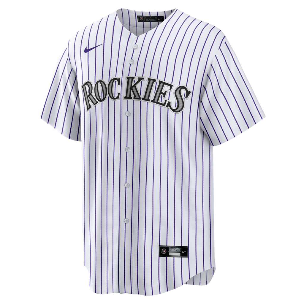 Colorado Rockies Todd Helton Nike Home Retired Replica Jersey - White