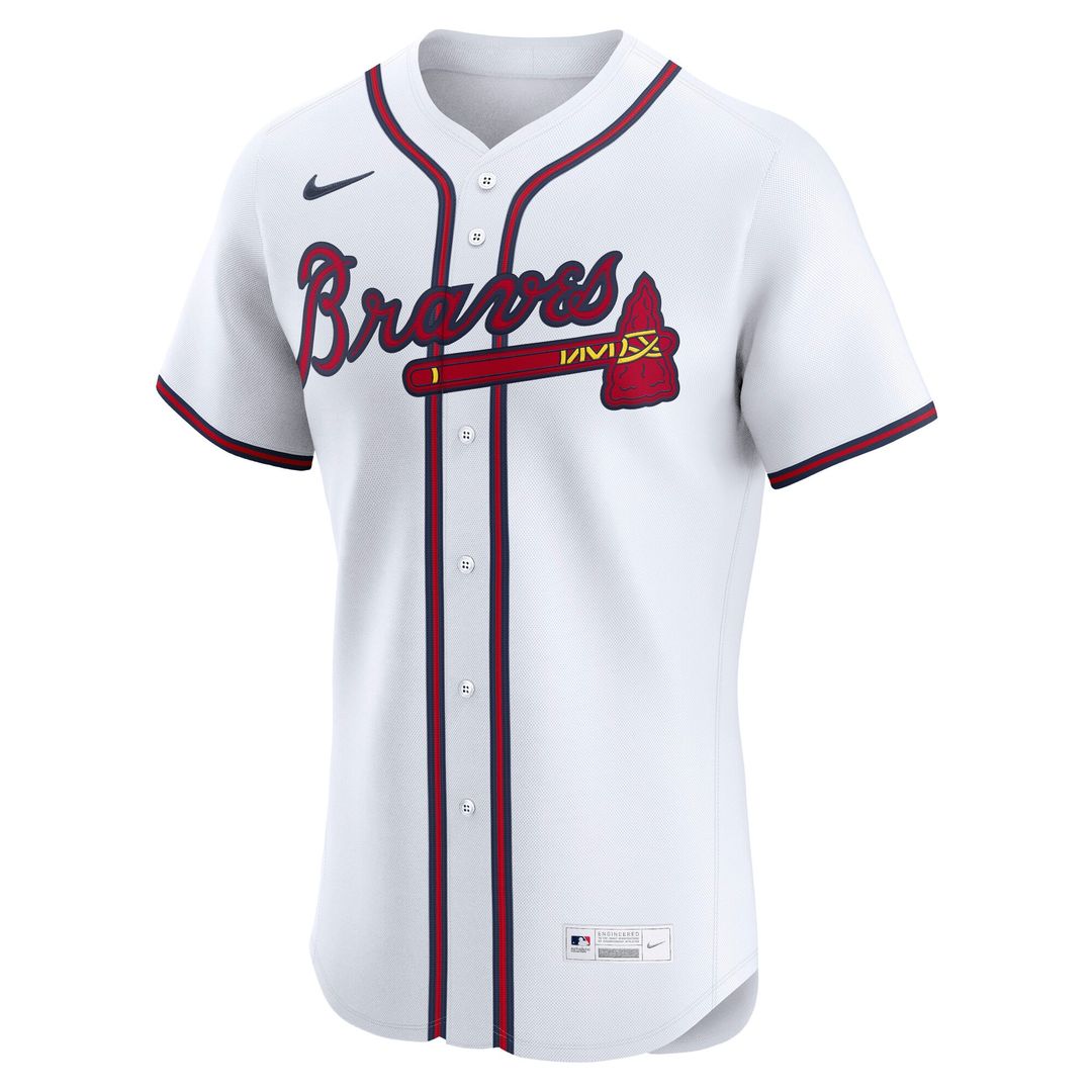 Atlanta Braves Matt Olson Nike Home Elite Jersey - White
