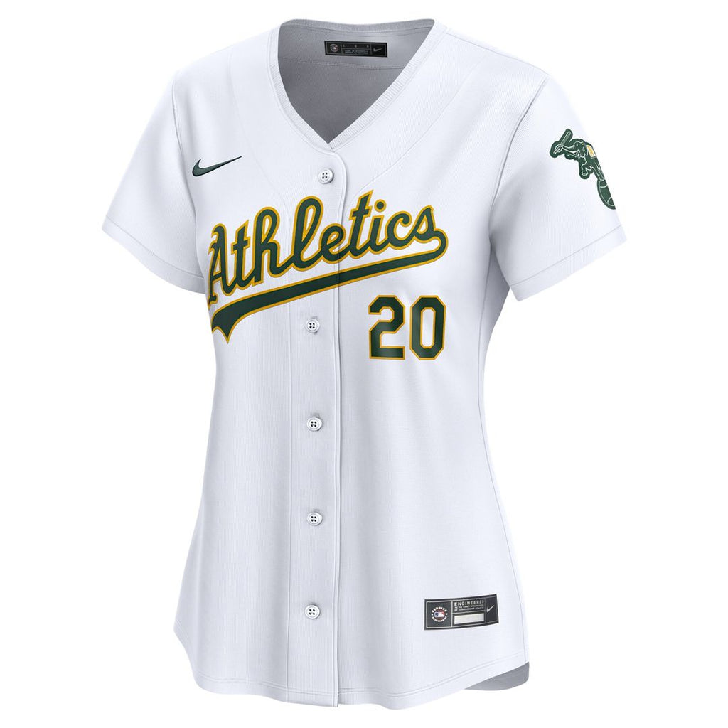 Athletics Zack Gelof Nike Women's Home Limited Jersey - White