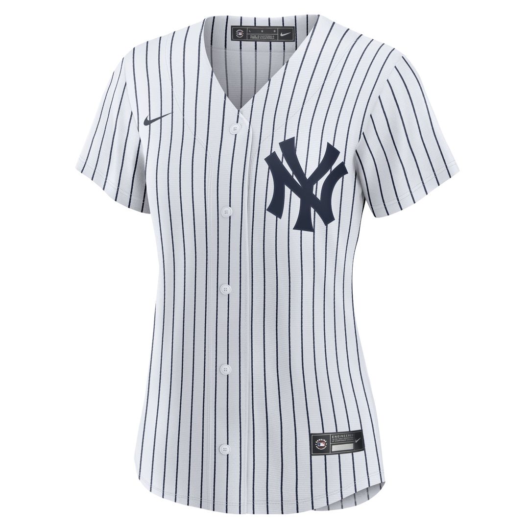 New York Yankees Derek Jeter Nike Women's Home Replica Jersey - White/Navy