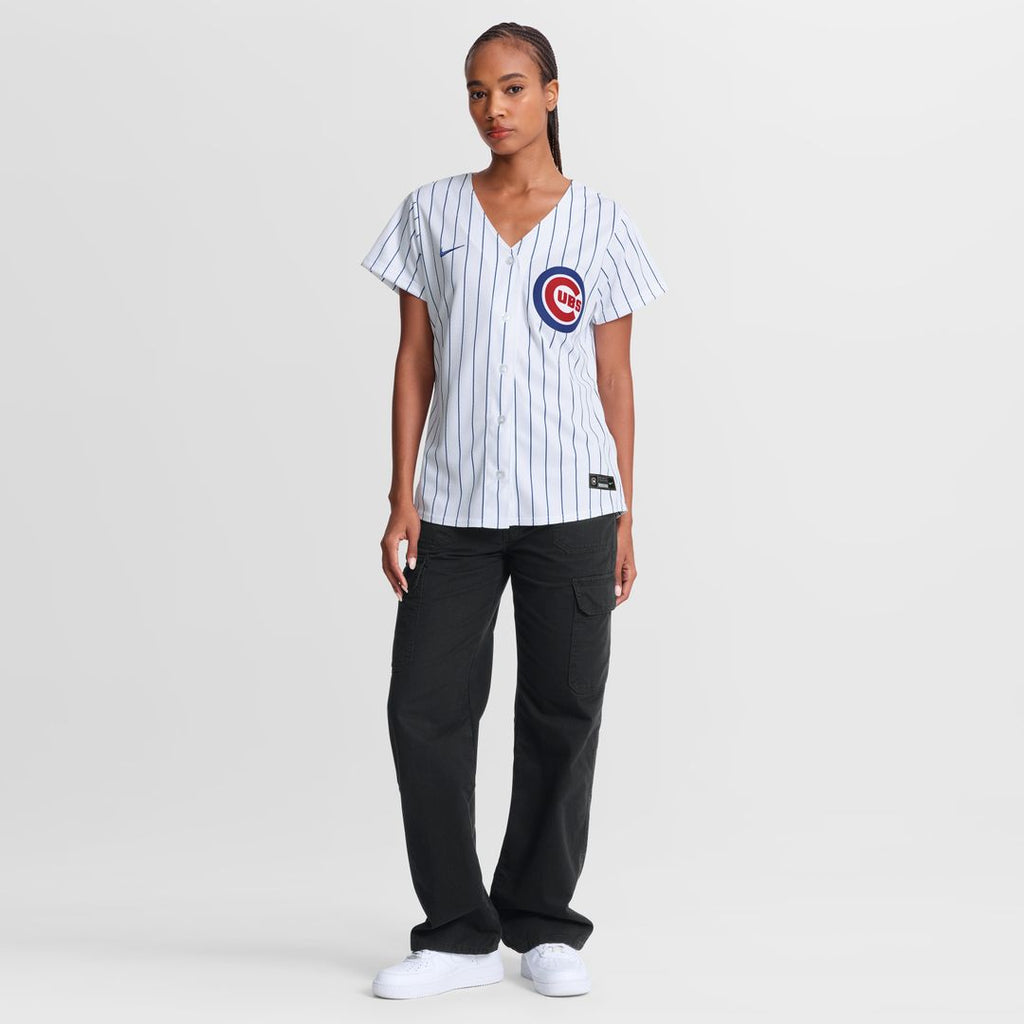 Chicago Cubs Pete Crow - Armstrong Nike Women's Home Replica Jersey - White