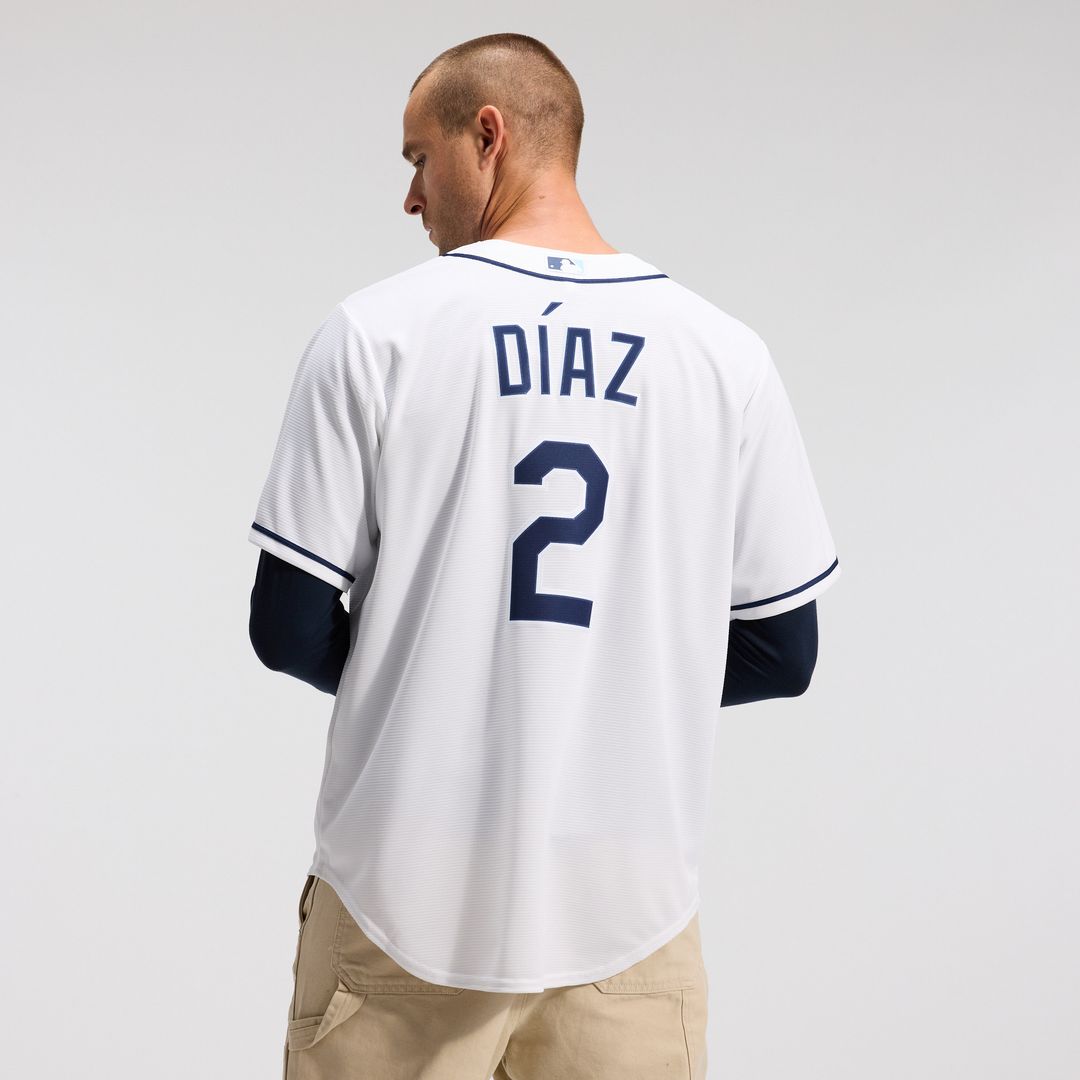 Tampa Bay Rays Yandy Díaz Nike Home Replica Jersey - White
