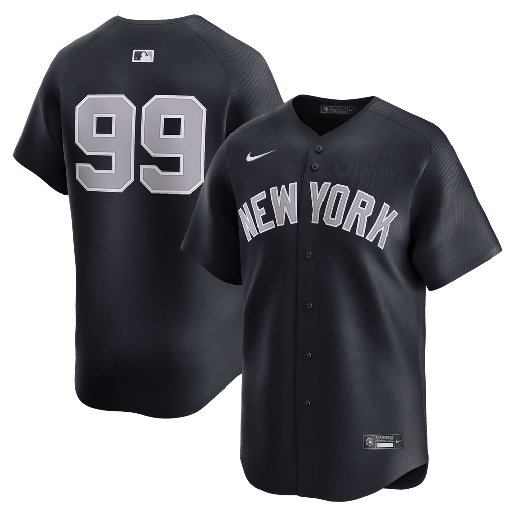 New York Yankees Aaron Judge Nike Road Limited Jersey - Gray