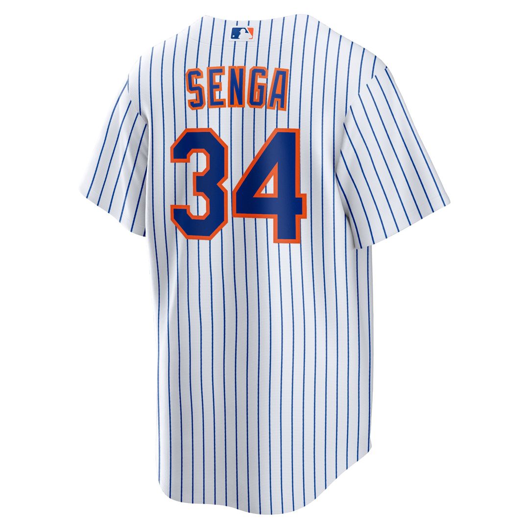 New York Mets Kodai Senga Nike Home Replica Jersey - White/Royal