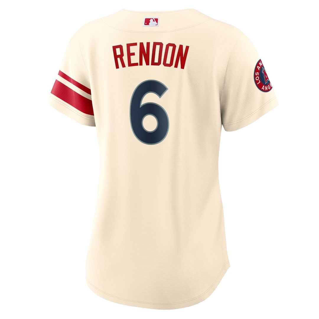 Los Angeles Angels Anthony Rendon Nike Women's City Connect Replica Jersey - Cream